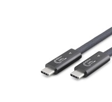 Type-C Usb4 40 Gbps 240W 8K 60 Hz Şarj Ve Data Kablosu 1.5 M Siyah HDX7887