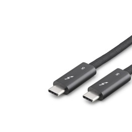 Type-C Thunderbolt 5 120 Gbps 240W 16K 60 Hz Şarj Ve Data Kablosu 1.5 M Siyah HDX7892