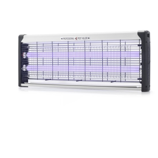 toptan-xml-dropshipping-Elektrikli Sinek Öldürücü Cihaz 40W 65 Cm Floresan Abs Siyah Beyaz HDX9302