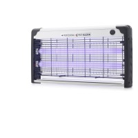 Elektrikli Sinek Öldürücü Cihaz 30W 49 Cm Floresan Alüminyum Siyah Beyaz HDX9304