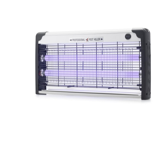 toptan-xml-dropshipping-Elektrikli Sinek Öldürücü Cihaz 30W 49 Cm Floresan Alüminyum Siyah Beyaz HDX9304