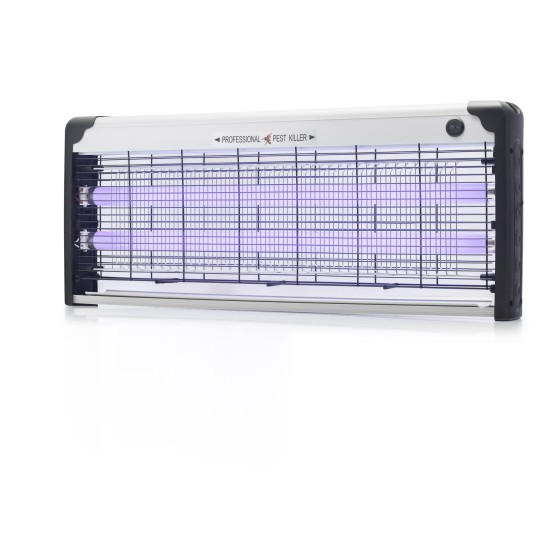 toptan-xml-dropshipping-Elektrikli Sinek Öldürücü Cihaz 40W 65 Cm Floresan Alüminyum Siyah Beyaz HDX9305