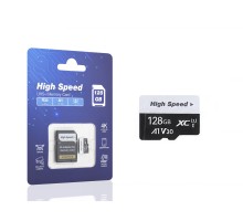 128 Gb Microsdxc Hafıza Kartı U3 V30 A1 Class 10 Adaptörlü HS128GB