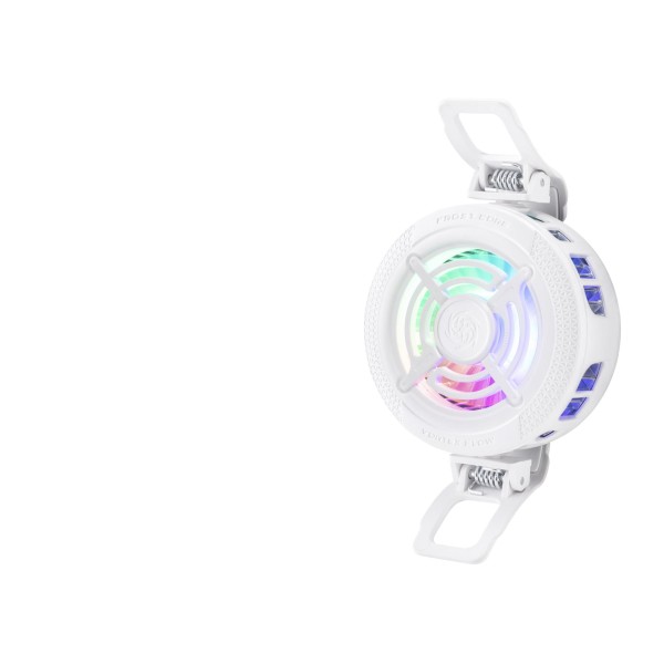 toptan-xml-dropshipping-Klipsli Telefon Soğutucu Fan Rgb Beyaz K56