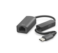 Type C Usb 2.0 Ethernet Adaptör 10/100 Mbps Pd Güç Destekli Siyah L118