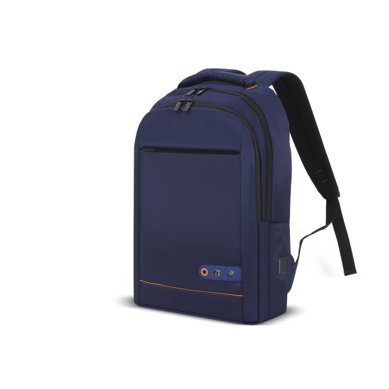toptan-xml-dropshipping-Office 15.6 Inç Usb Notebook Sırt Çantası Lacivert MCC006BL