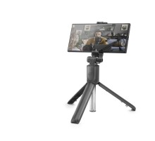 Telefon Tripodu Ve Selfie Çubuğu Seti Bluetooth 5.0 Kumandalı 100 Cm - Siyah ND1042