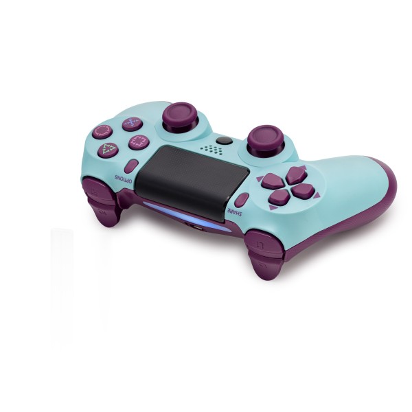 toptan-xml-dropshipping-Ps4 Uyumlu Kablosuz Gamepad Oyun Kolu - Mor Turkuaz ND400E