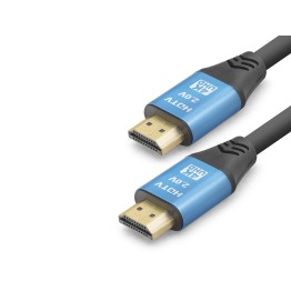 Hdmi 2.0 Kablo 4K Uhd 19+1 Od 8.0 Mm 15 M - Siyah Mavi ND4054