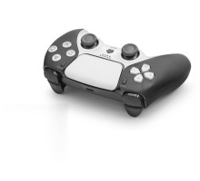 Ps4 Uyumlu Kablosuz Gamepad Oyun Kolu - Siyah Beyaz ND500E