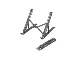 Ayarlanabilir Katlanabilir Tablet Ve Laptop Standı Metal Siyah ND8031