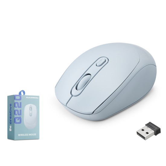 toptan-xml-dropshipping-Kablosuz Mouse 1600 Dpi Mavi Q220B