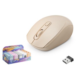 Kablosuz Mouse 1600 Dpi 25Li Paket Siyah Beyaz Mavi Pembe Turuncu Q220K