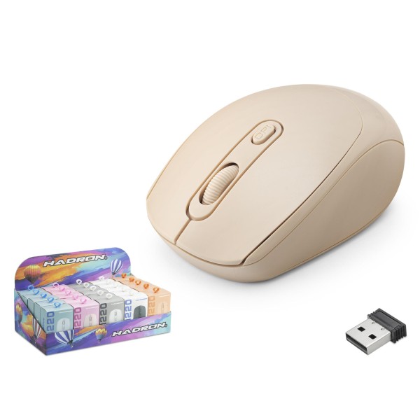 toptan-xml-dropshipping-Kablosuz Mouse 1600 Dpi 25Li Paket Siyah Beyaz Mavi Pembe Turuncu Q220K