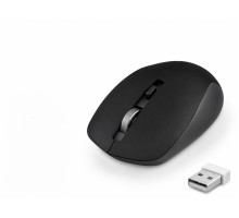 Plus Sessiz Kablosuz Mouse 2.4 Ghz 1600 Dpı Siyah S1000