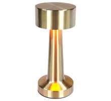 Dokunmatik Dekoratif Masa Lambası 1800 Mah 60 Lümen Gold SLM9066