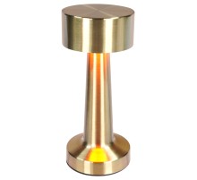 Dokunmatik Dekoratif Masa Lambası 1800 Mah 60 Lümen Gold SLM9066