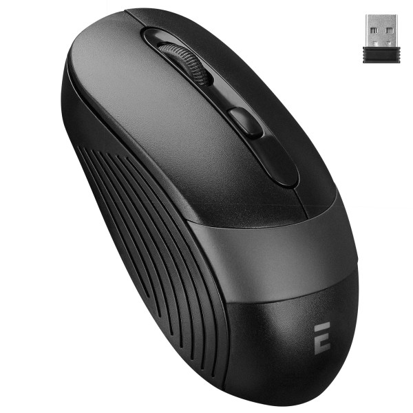 toptan-xml-dropshipping-Kablosuz Mouse 1600 Dpi Siyah Gri SM18SG