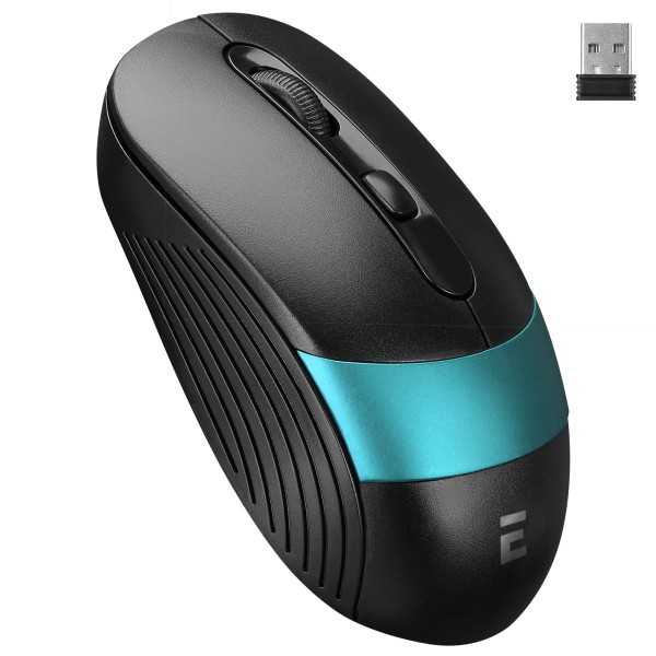 toptan-xml-dropshipping-Kablosuz Mouse 1600 Dpi Siyah Mavi SM18SM