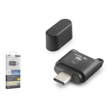 Type-c 3.2 Gen1 Kart Okuyucu Microsd 5 Gbps Siyah TC302