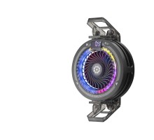 Telefon Soğutucu Fan Rgb Isı Göstergeli Siyah TH25PRO