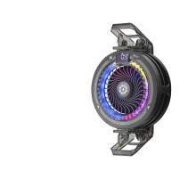 Telefon Soğutucu Fan Rgb Isı Göstergeli Siyah TH25PRO