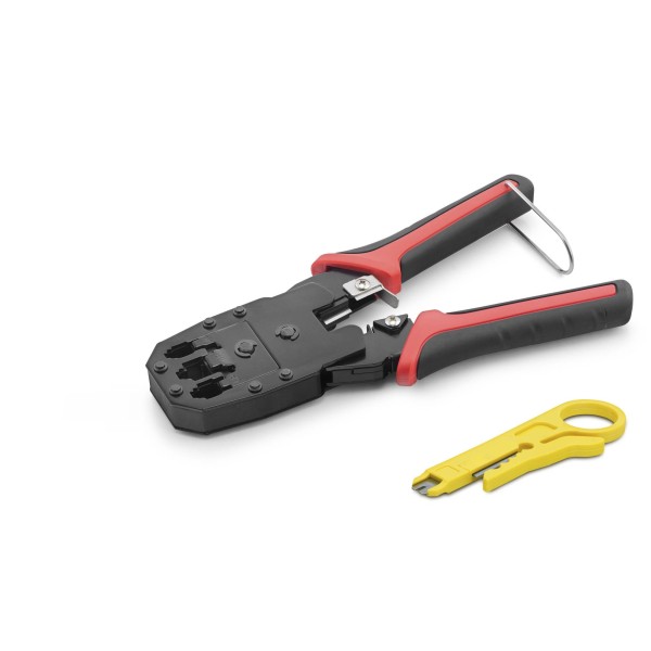 toptan-xml-dropshipping-Rj45 8P8C Network Sıkma Pensesi Kırmızı TK154
