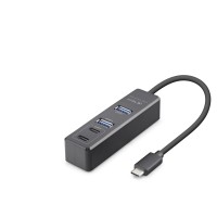 Type-c 3.2 Gen2 Hub 4 Port 10 Gbps Siyah TU1009