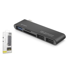 Type-c Hub Usb 3.0 Usb 2.0 Sd Tf Kart Okuyucu 5 Port TU251