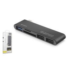 Type-c Hub Usb 3.0 Usb 2.0 Sd Tf Kart Okuyucu 5 Port TU251