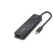 Type-c 3.2 Gen1 Hub Pd Hdmı 4K 5 Port 5 Gbps Siyah TUH305
