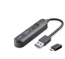 Usb Type-c 3.2 Gen1 Hub 3 Port 5 Gbps Siyah U35G05