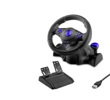 Oyuncu Direksiyon Seti 180° Ps4 Ps3 Ps2 Pc Xbox Android - Siyah VW9824