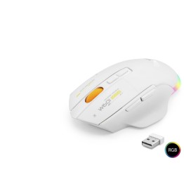 Dual Mode Kablosuz Gaming Mouse 12800 Dpi 7 Tuş Makro 1000Hz Rgb - Beyaz W601W