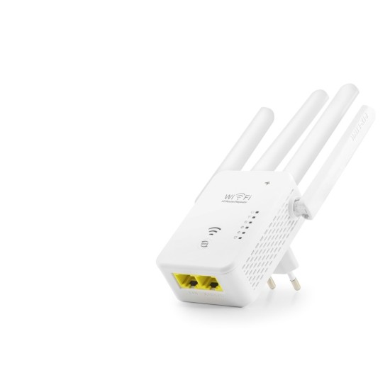 toptan-xml-dropshipping-Wifi Repeater Router Access Point Dual Band 300 Mbps WR49D4Q