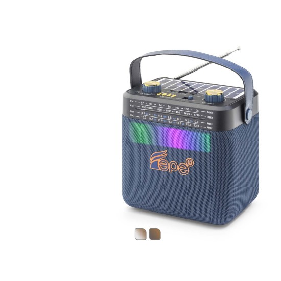 toptan-xml-dropshipping-Bluetooth Fm Radyo Usb Tf Aux Solar Şarjli Rgb Çok Renkli Kamp Hoparlör FP393S