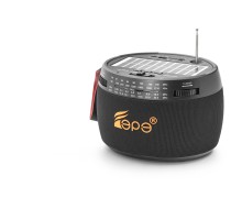 Bluetooth Fm Radyo Usb Tf Aux Solar Şarjli Taşinabi̇li̇r Kamp Hoparlör FP396S