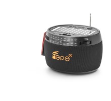 Bluetooth Fm Radyo Usb Tf Aux Solar Şarjli Taşinabi̇li̇r Kamp Hoparlör FP396S