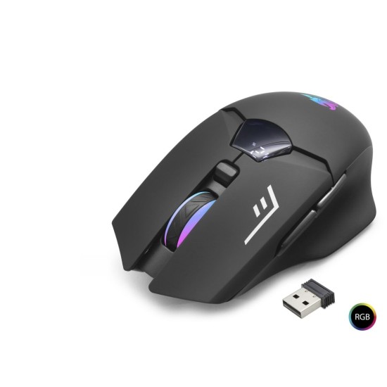 toptan-xml-dropshipping-G400 Kablosuz Gaming Mouse Dual Mod 1600 Dpi Sessiz Rgb - Siyah