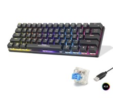 Mekanik Gaming Mini Klavye Blue Switch Rgb - Siyah G509B