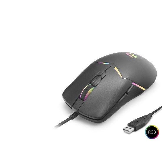 toptan-xml-dropshipping-G602 Gaming Mouse 7200 Dpi 6 Tuş 1000 Hz Rgb - Siyah
