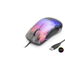 G702 Gaming Mouse 7200 Dpi 6 Tuş 1000 Hz Rgb - Kristal Siyah