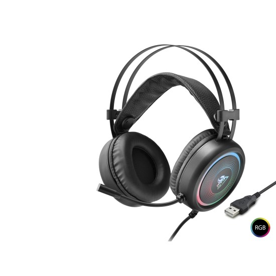 toptan-xml-dropshipping-G882 Gaming Kulaklık 7.1 Usb Rgb - Siyah