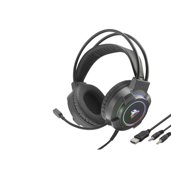 toptan-xml-dropshipping-G885 Gaming Kulaklık Usb / 2 X 3.5 Mm - Siyah