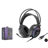 Gaming Kulaklik Usb Rgb 7.1 - Si̇yah G887