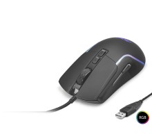 Gaming Mouse Optik 1200–2400 Dpi Usb Rgb - Siyah GM170B/LA