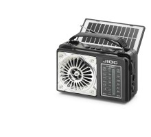 Nostaljik Kamp Ve Outdoor Solar Şarjli Tws Taşinabi̇li̇r Hoparlör H664BTS