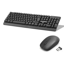 Kablosuz Klavye Ve Mouse Seti - Siyah HD843