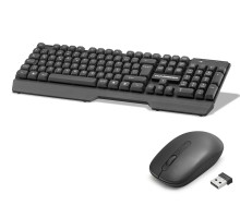 Kablosuz Klavye Ve Mouse Seti - Siyah HD844