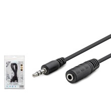 3.5 Mm Aux Uzatma Kablosu 1.2 M - Siyah HDX1004